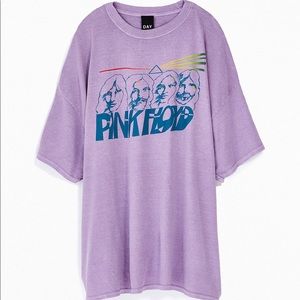 Day Pink Floyd Washed T-shirt Dress - One Size - Purple
